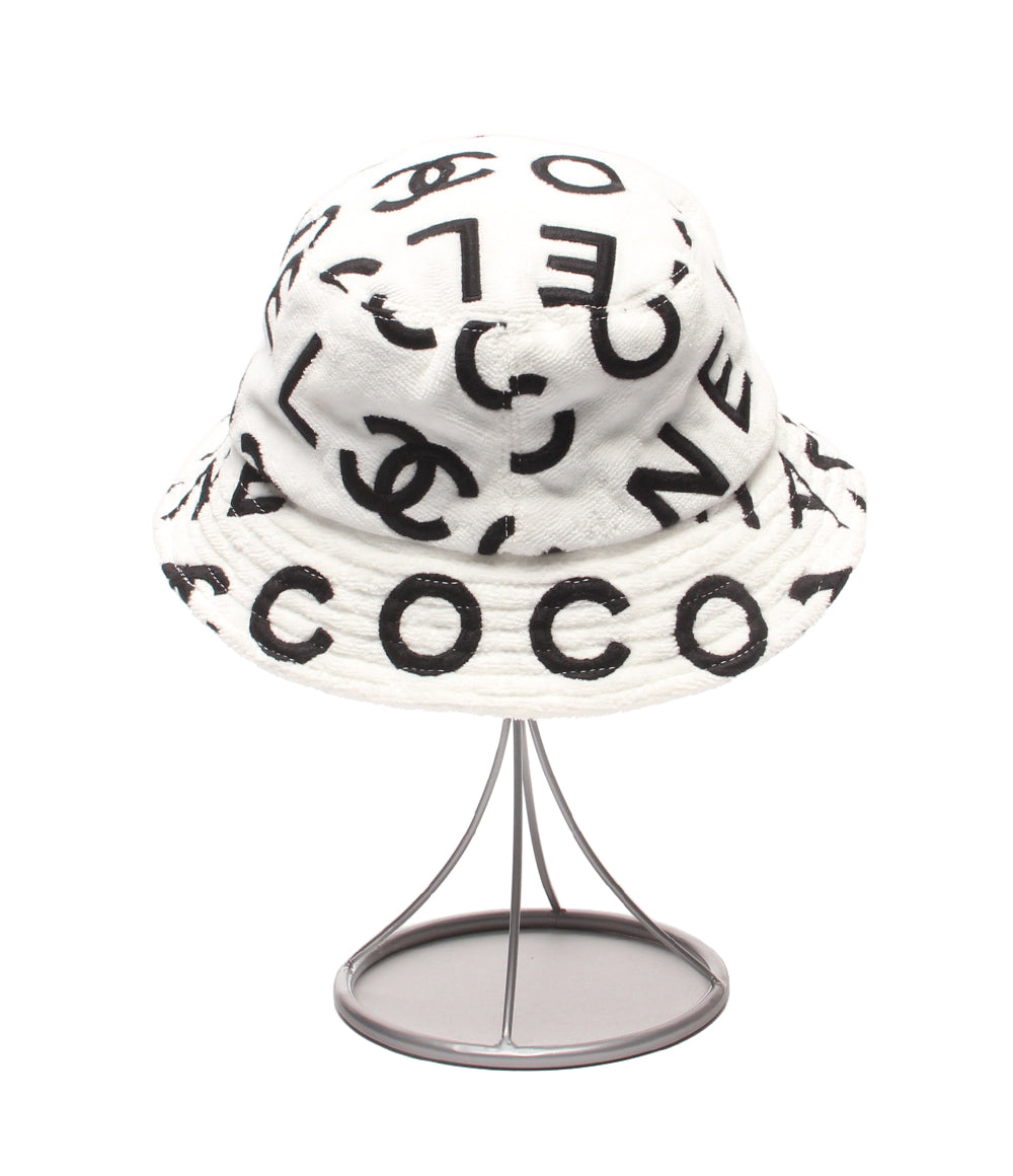 美品 CHANEL バケットハット ココビーチ レディース メンズ SIZE M シャネル