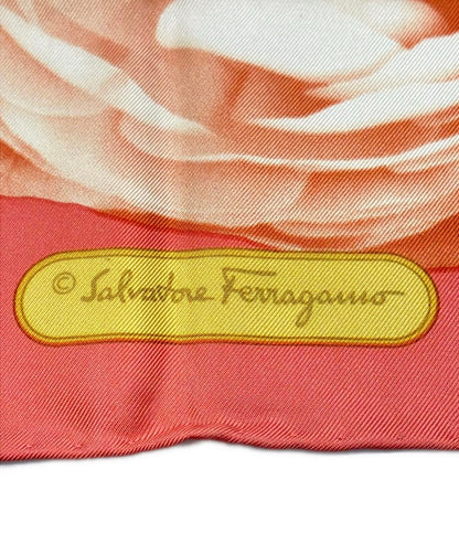 Salvatore Ferragamo スカーフ シルク100% 花 レディース サルヴァトーレフェラガモ