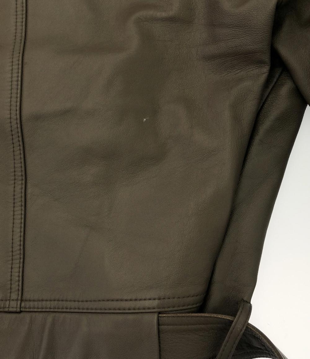 レザージャケット レディース SIZE S/M (M) MEOTINE