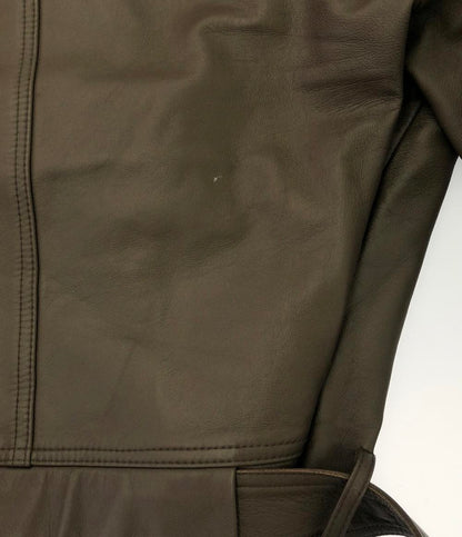 レザージャケット レディース SIZE S/M (M) MEOTINE