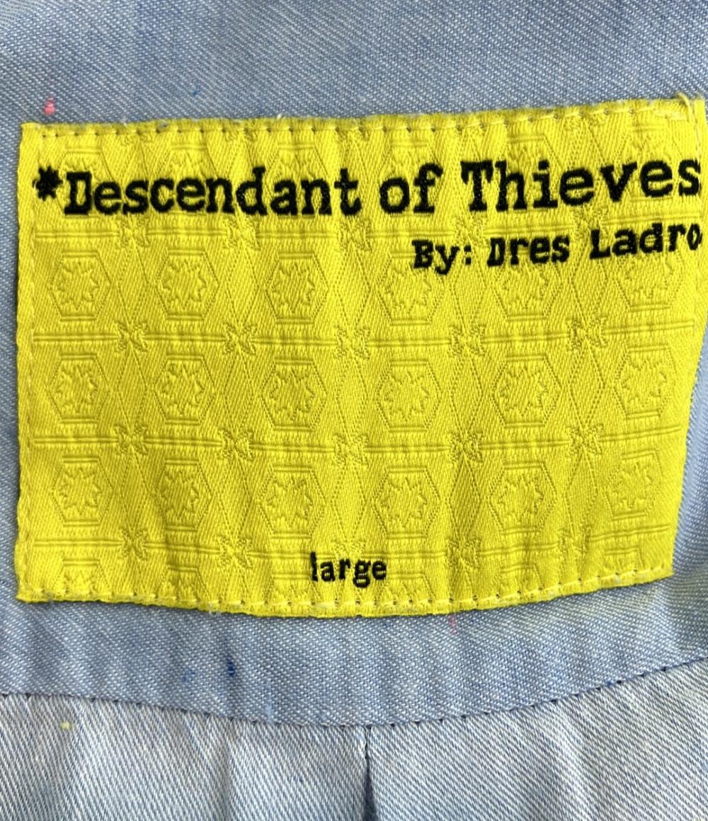 ディセンダント オブ シーブス 半袖シャツ メンズ SIZE large (L) DESCENDANT OF THIEVES