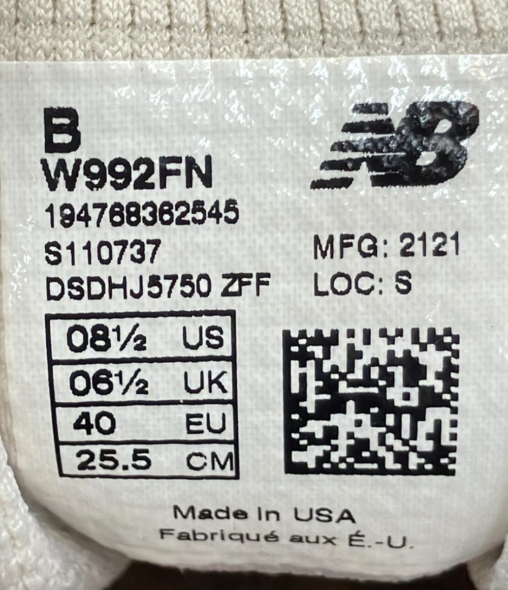 NEW BALANCE ローカットスニーカー W992FN メンズ SIZE 25.5 (S) ニューバランス