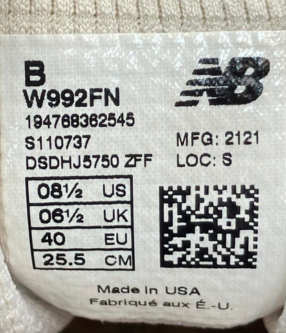 NEW BALANCE ローカットスニーカー W992FN メンズ SIZE 25.5 (S) ニューバランス