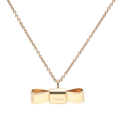 Chloe ネックレス ロゴ リボンモチーフ レディース クロエ