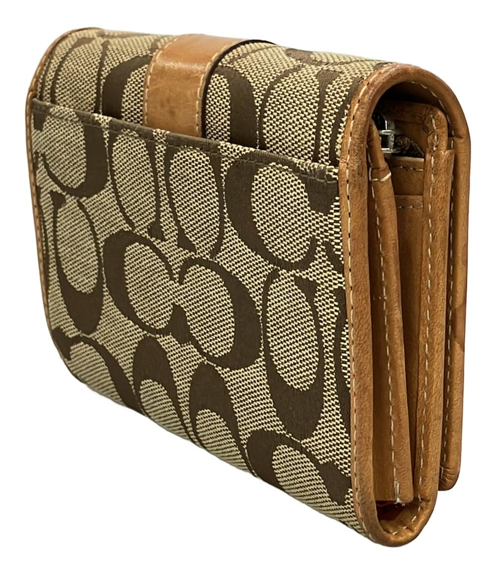 コーチ 二つ折り財布 シグネチャー レディース COACH
