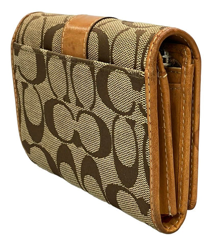 コーチ 二つ折り財布 シグネチャー レディース COACH