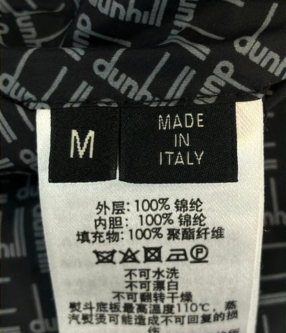 Dunhill 中綿ジャケット ブルゾン リバーシブル フード ロゴ メンズ SIZE M ダンヒル