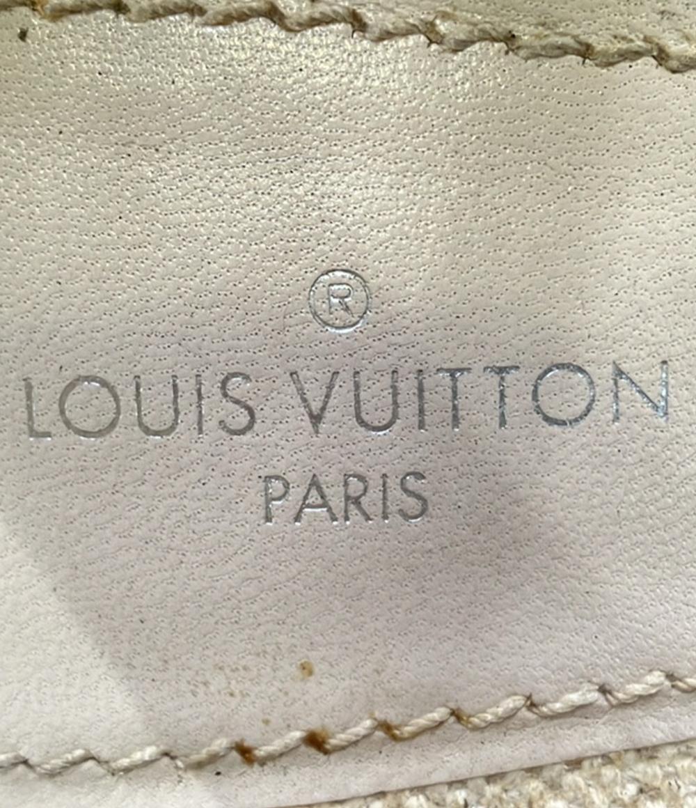 LOUIS VUITTON ウェッジソールアンクルストラップサンダル SC 1210 レディース SIZE 36 1/2 ルイ・ヴィトン