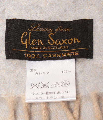 Glen Saxon 大判ストール カシミヤ100% レディース グレンサクソン