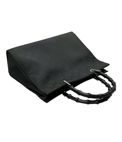 美品 GUCCI トートバッグ GG柄 バンブー 002 1010 001956 レディース グッチ