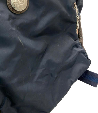 Orobianco リュック ハンドバッグ 2WAY ナイロン レザー メンズ オロビアンコ