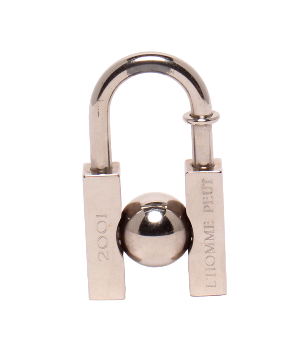 HERMES ペンダントトップ チャーム カデナ EMBELLIR LA TERRE 2001 L'HOMME PEUT レディース エルメス