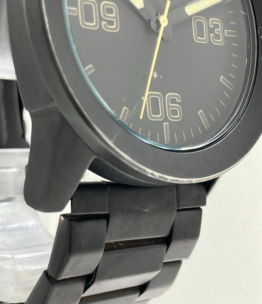NIXON 腕時計 クオーツ ブラック メンズ ニクソン