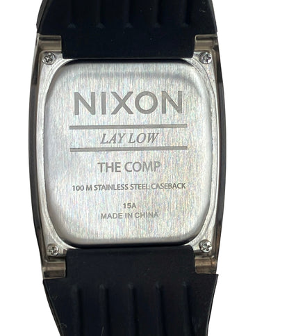 美品 NIXON 腕時計 LAY LOW THE COMP クオーツ メンズ ニクソン