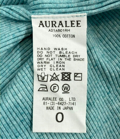 美品 オーラリー 長袖リブニットカットソー レディース SIZE 0 (XS) AURALEE