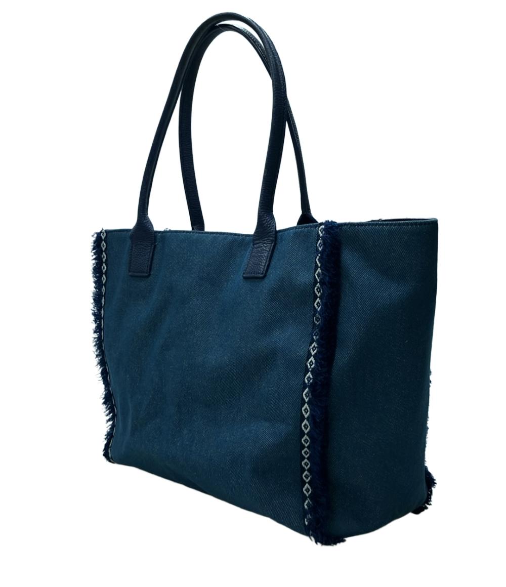 kate spade ネイビー　トートバッグ　新品未使用ですが、傷と歪みあり kate spade ネイビー トートバッグ 新品未使用ですが、傷と歪みあり