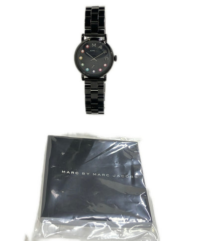 MARC BY MARC JACOBS 腕時計 クオーツ ブラック MBM3425 レディース マークバイマークジェイコブス