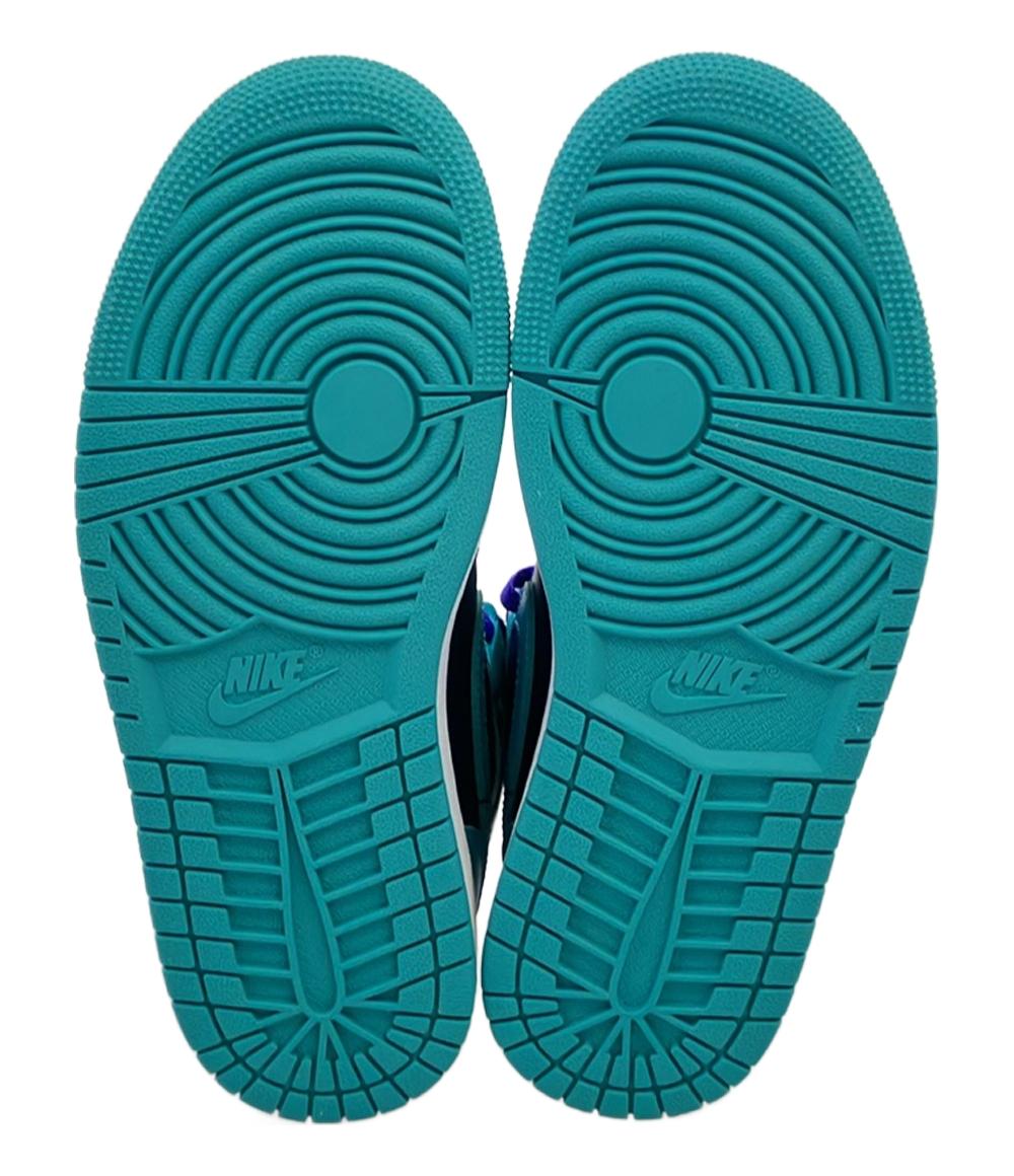 美品 ナイキ ミドルカットスニーカー AIR JORDAN 1 MID BQ6472-502 レディース SIZE 23.5 (M) NIKE