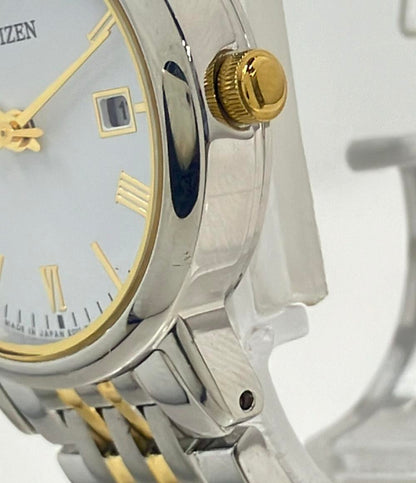 シチズン 腕時計 Eco-Drive エコドライブ ソーラー ホワイト E011-S067928 レディース CITIZEN