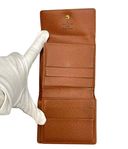 訳あり LOUIS VUITTON Wホック財布 モノグラム ポルトモネ ビエ カルトクレディ M61652 レディース メンズ ルイ・ヴィトン