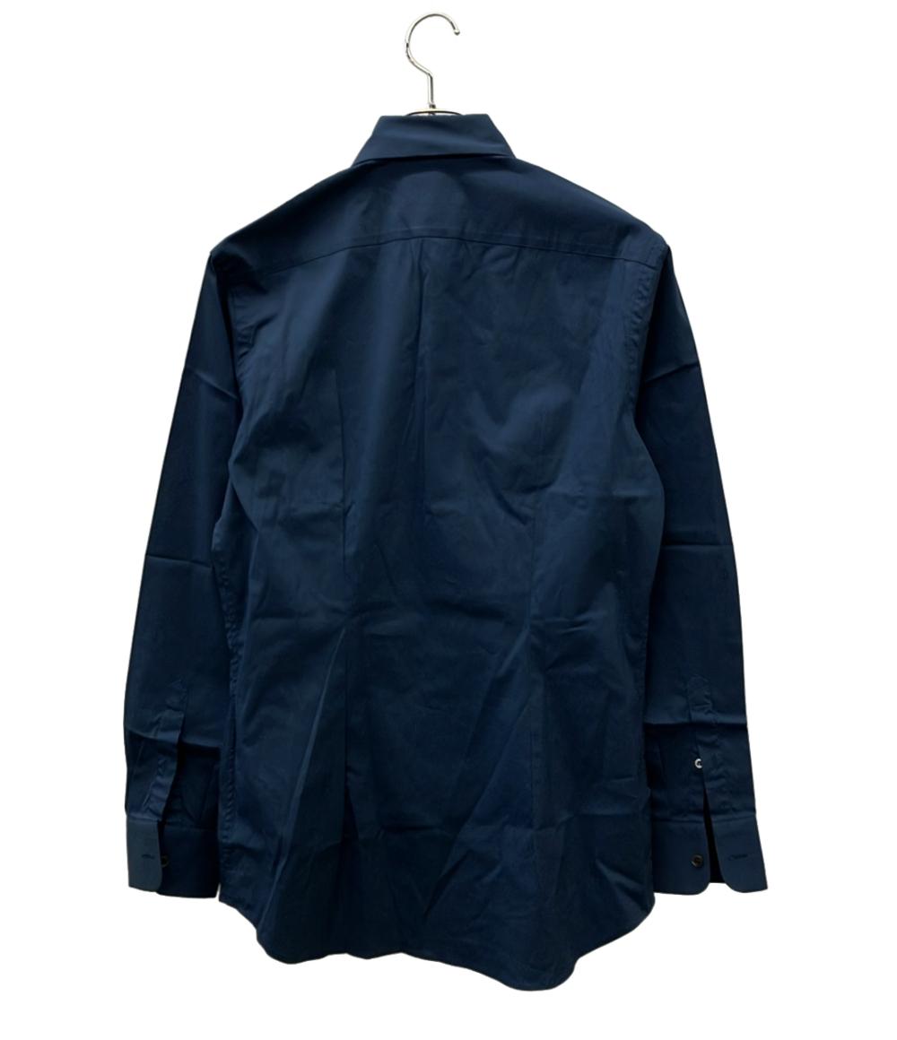 PRADA 長袖シャツ レギュラーカラー ロングスリーブ ストレッチポプリン スリムフィット UCM608 F62 メンズ SIZE 38 (M) プラダ