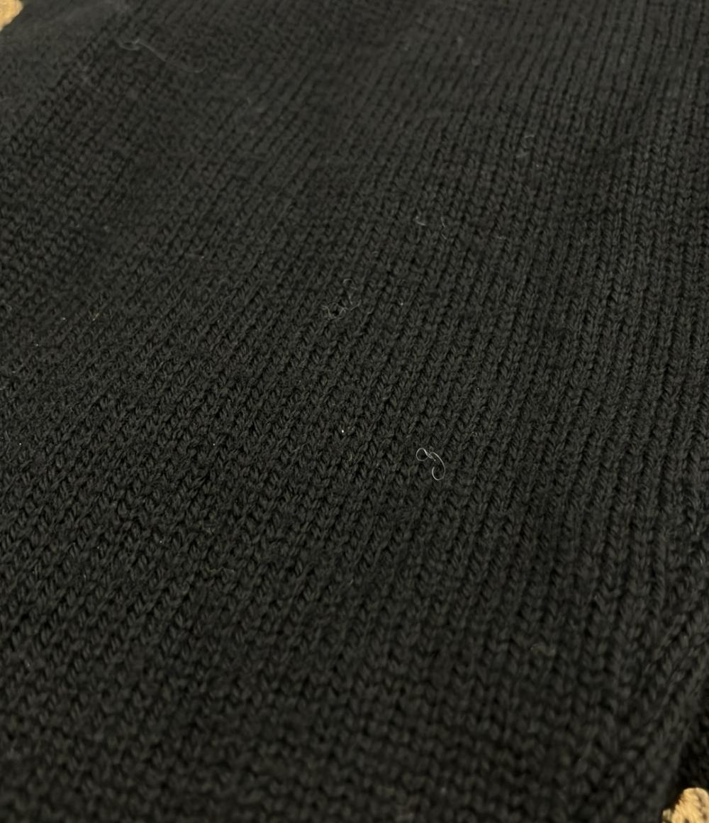 DOLCE & GABBANA 長袖 ニット ゴールド刺繍 メンズ SIZE 44 (S) ドルチェアンドガッバーナ