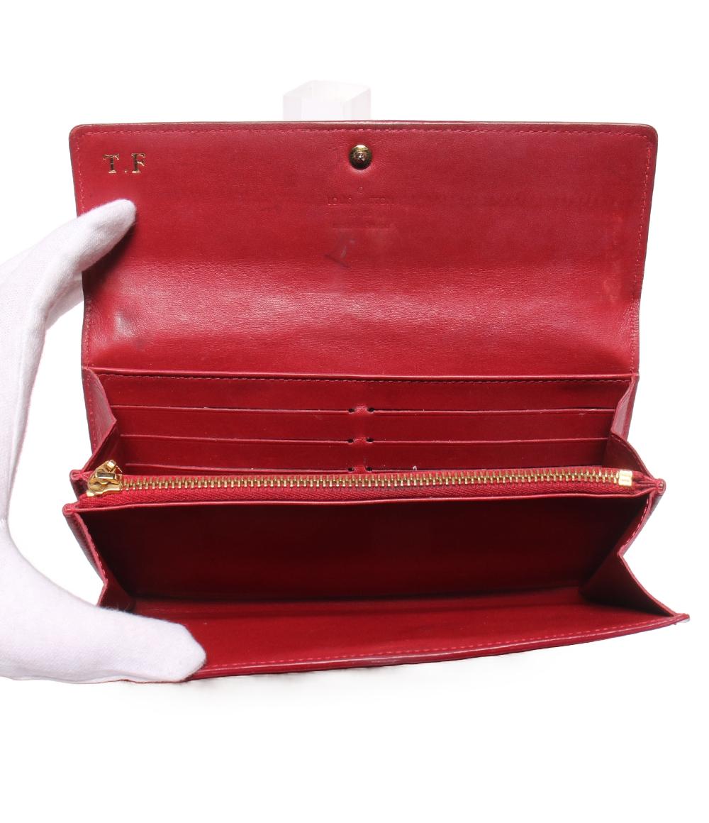 LOUIS VUITTON 長財布 ポルトフォイユ サラ ヴェルニ レイユール M91716 レディース ルイ・ヴィトン