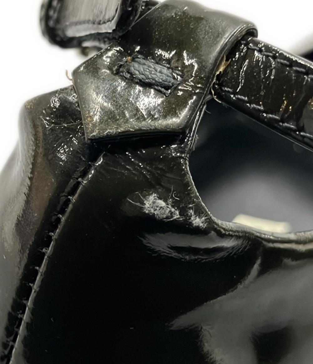 PRADA エナメルアンクルストラップパンプス レディース SIZE 37 (24cm