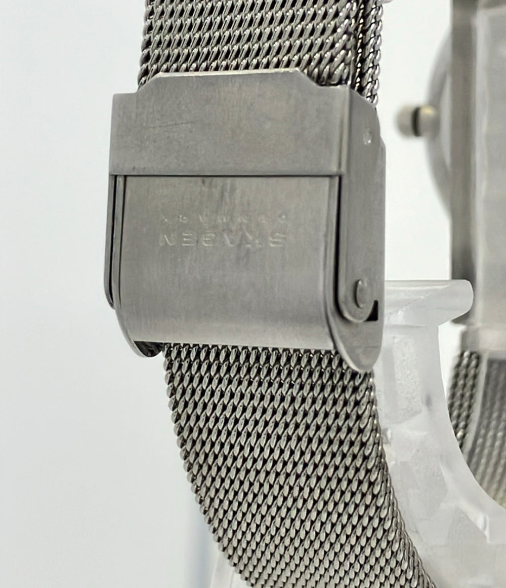 SKAGEN 腕時計 クオーツ ピンク レディース スカーゲン
