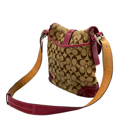 コーチ ショルダーバッグ 斜め掛け シグネチャー 7016 レディース COACH