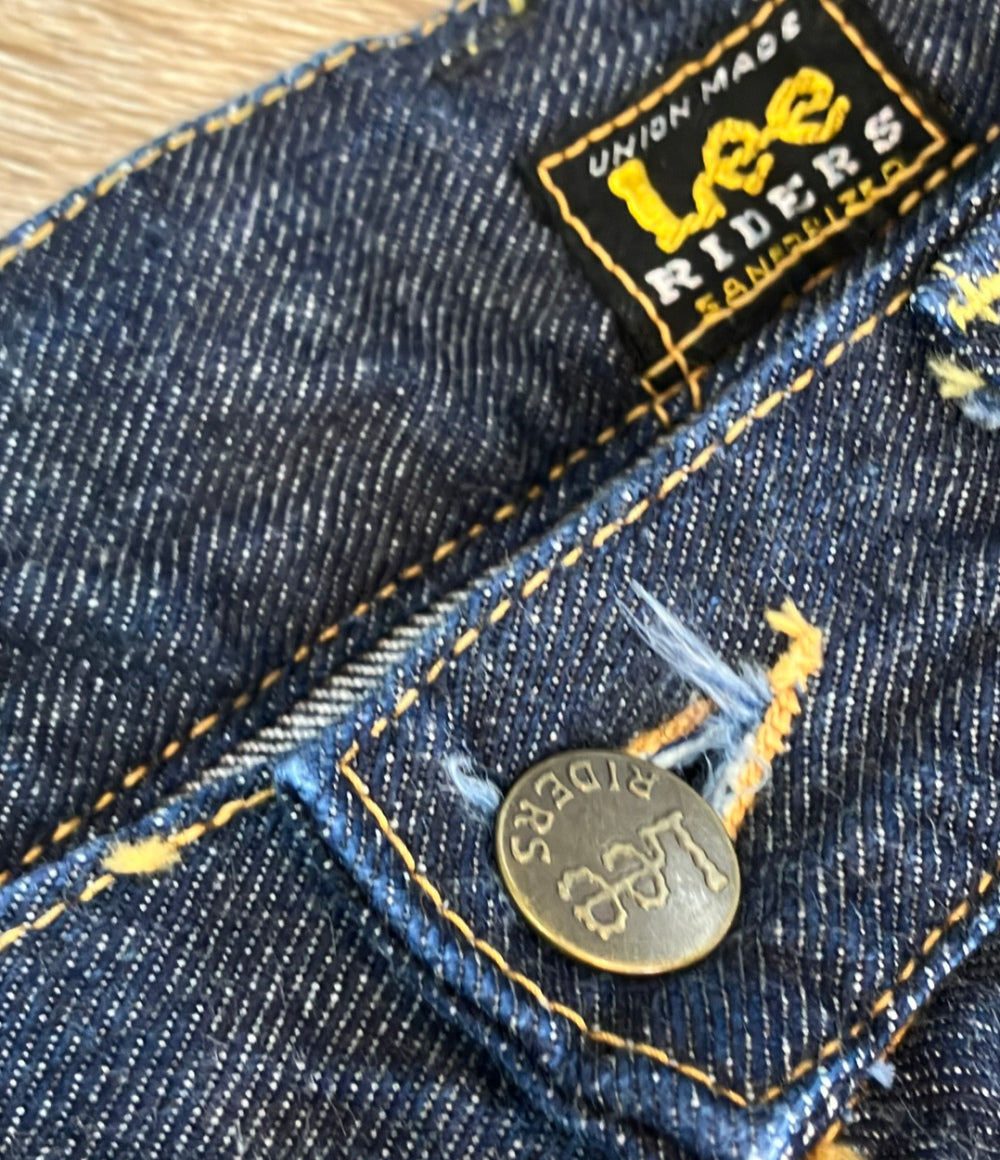 Lee デニムパンツ ARCHIVES RIDERS 101-Z '1954 MODEL裾上げあり タグ付き LM6341-89 メンズ SIZE 33 (L) リー