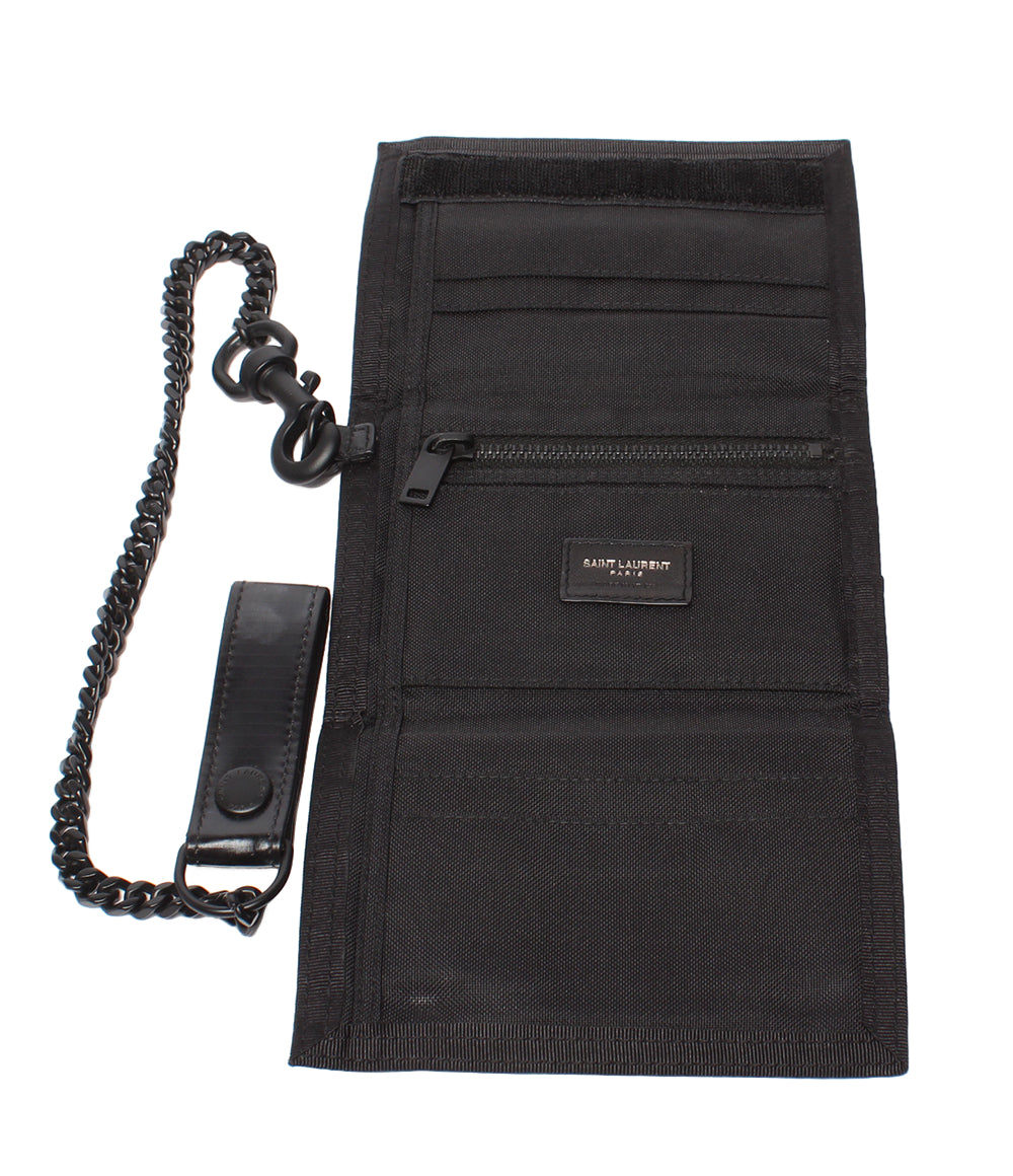 SAINT LAURENT PARIS 三つ折り財布 チェーンウォレット NUXX ヌックス メンズ サンローランパリ