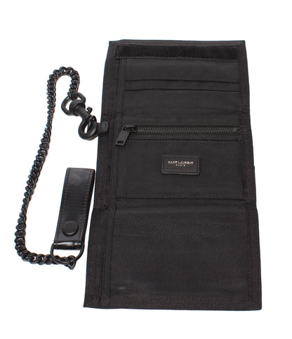 SAINT LAURENT PARIS 三つ折り財布 チェーンウォレット NUXX ヌックス メンズ サンローランパリ