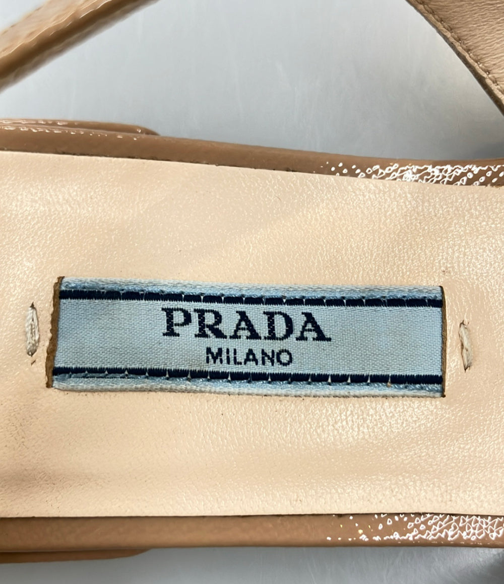 PRADA スリングバックフラットシューズ レディース SIZE 36 (23cm) プラダ