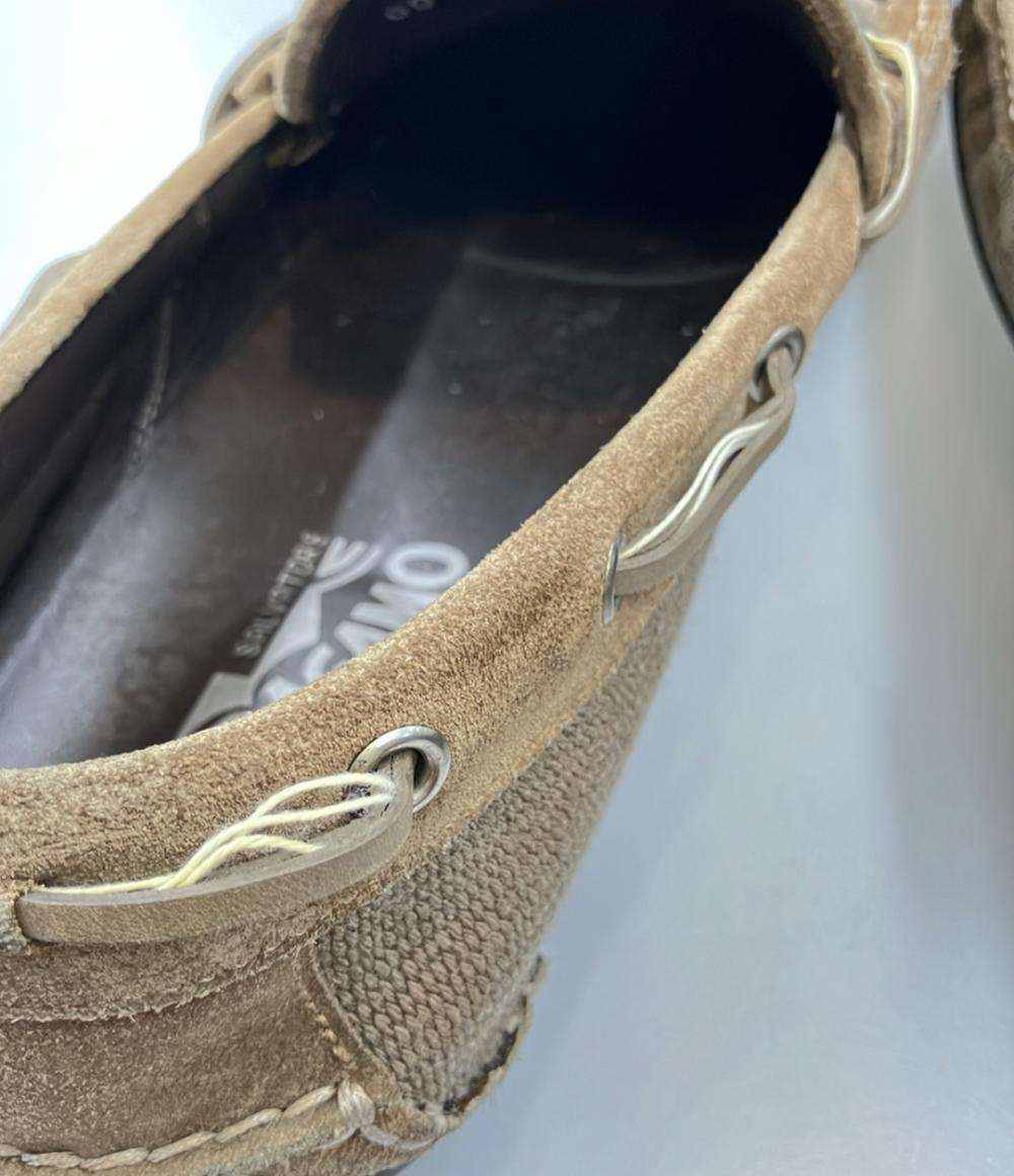 Salvatore Ferragamo デッキシューズ メンズ SIZE 6 1/2 2E (24.5cm