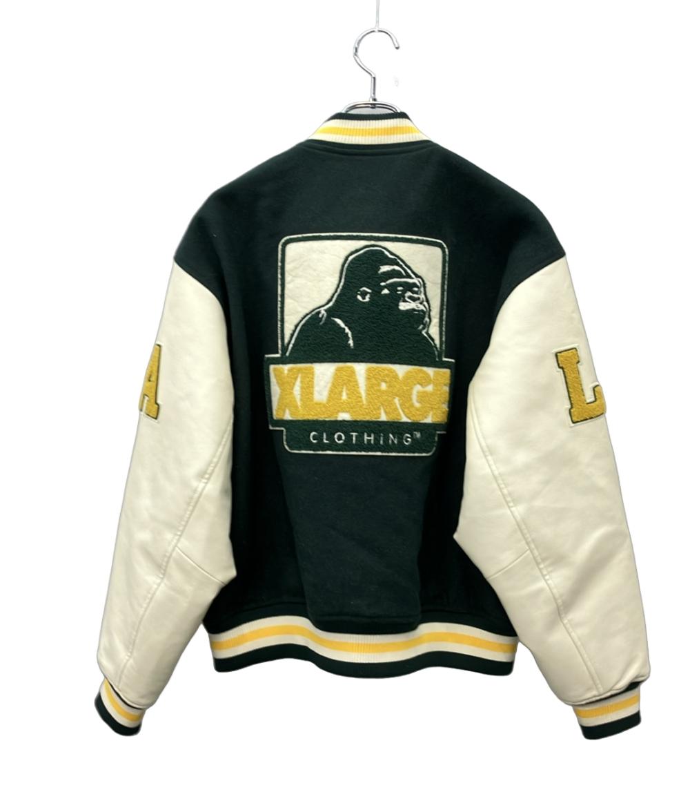 FR2 スタジャン スナップボタン Rabbits Emblem Varsity Jacket メンズ