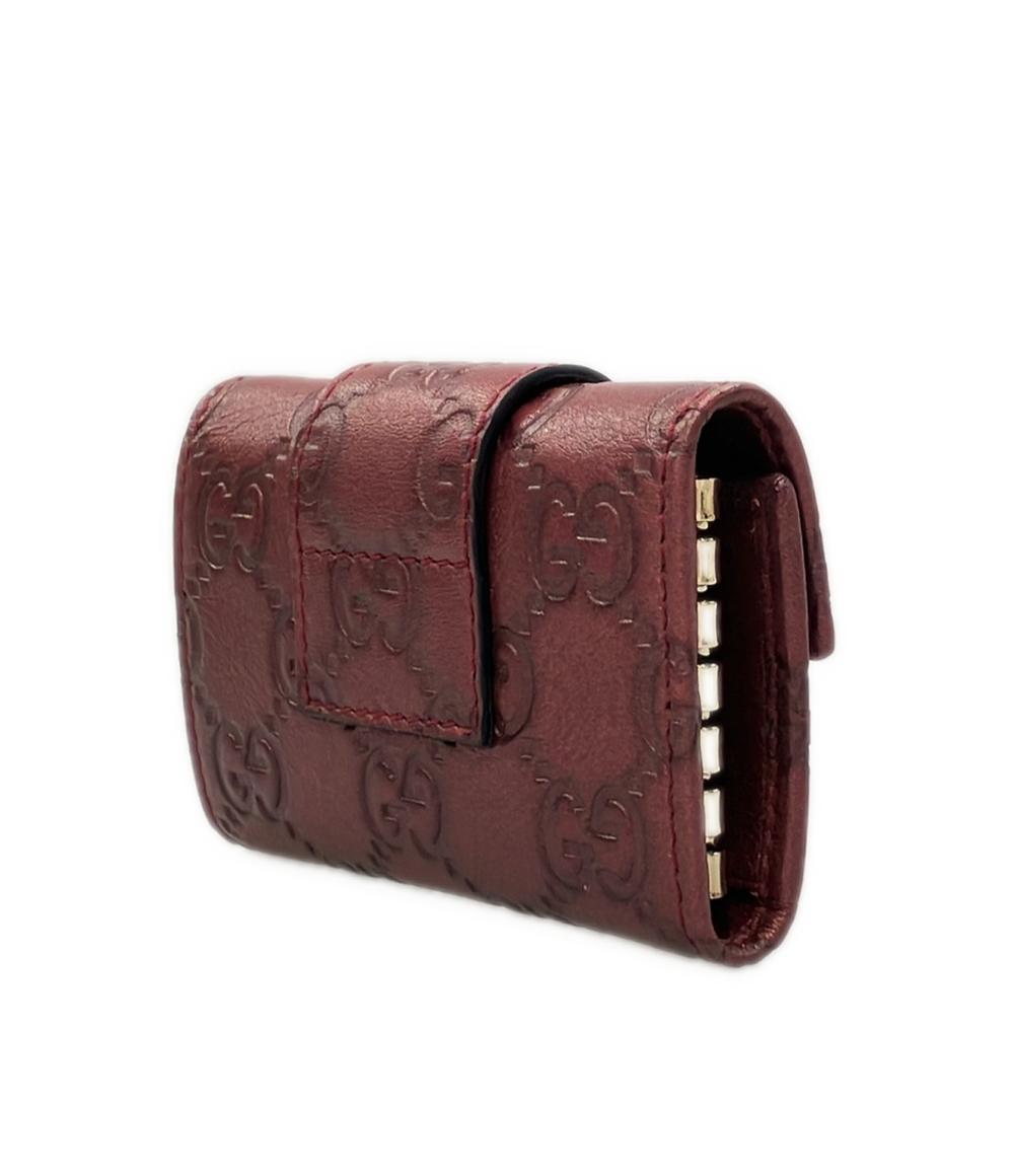 美品 GUCCI 6連キーケース グッチシマ 203551 0959 レディース グッチ