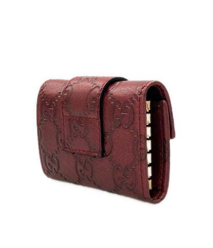 美品 GUCCI 6連キーケース グッチシマ 203551 0959 レディース グッチ