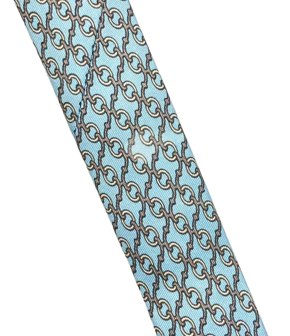 HERMES ネクタイ シルク100% メンズ エルメス