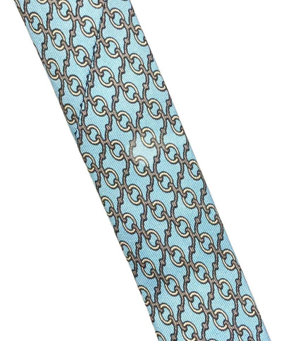 HERMES ネクタイ シルク100% メンズ エルメス