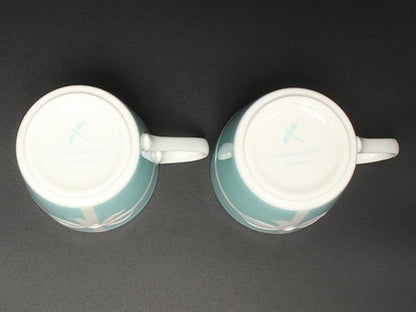 美品 TIFFANY&Co. マグカップ 2点セット ペア ブルーボックス ティファニー