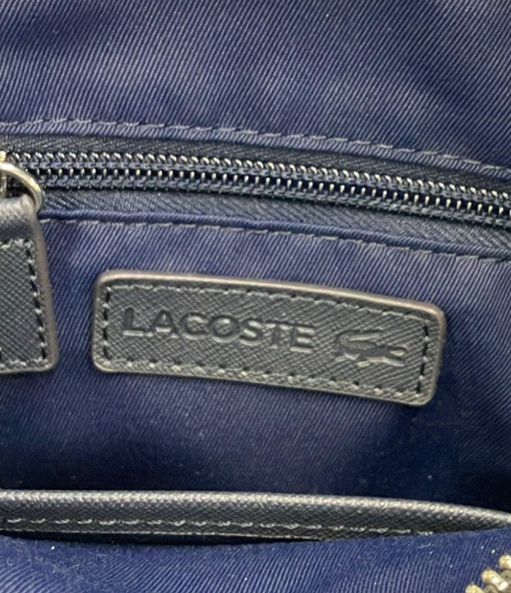美品 LACOSTE ショルダーバッグ 斜め掛け メンズ ラコステ