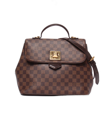 LOUIS VUITTON 2way ハンドバッグ ショルダーバッグ 肩掛け ベルガモMM ダミエ エベヌ N41168 レディース ルイ・ヴィトン