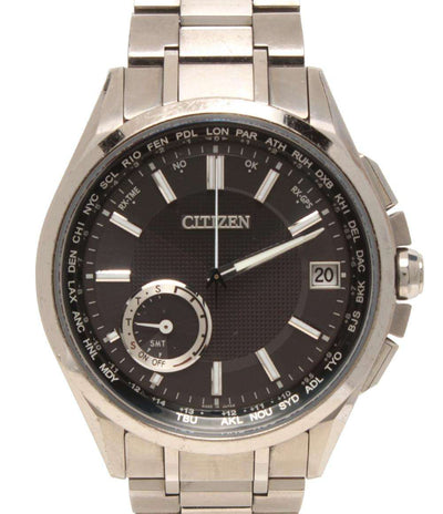 CITIZEN 腕時計 サテライトウエーブ GPS アテッサ ATTESA ソーラー ブラック F150-t021581 メンズ シチズン