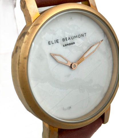 ELIE BEAUMONT 腕時計 クオーツ EB816 レディース エリービューモント