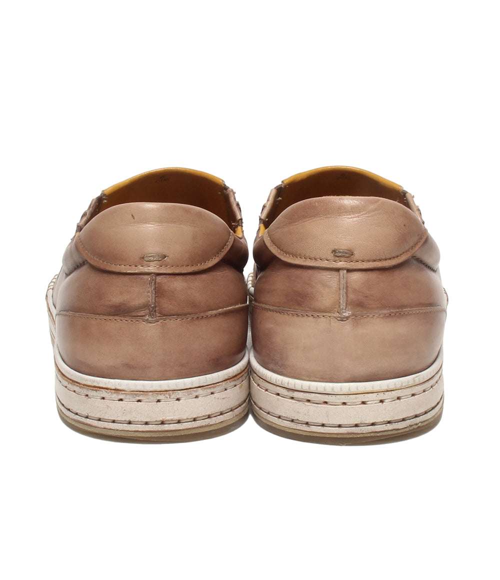 Berluti レザースリッポン プレイタイム パティーヌ メンズ SIZE 8 ベルルッティ