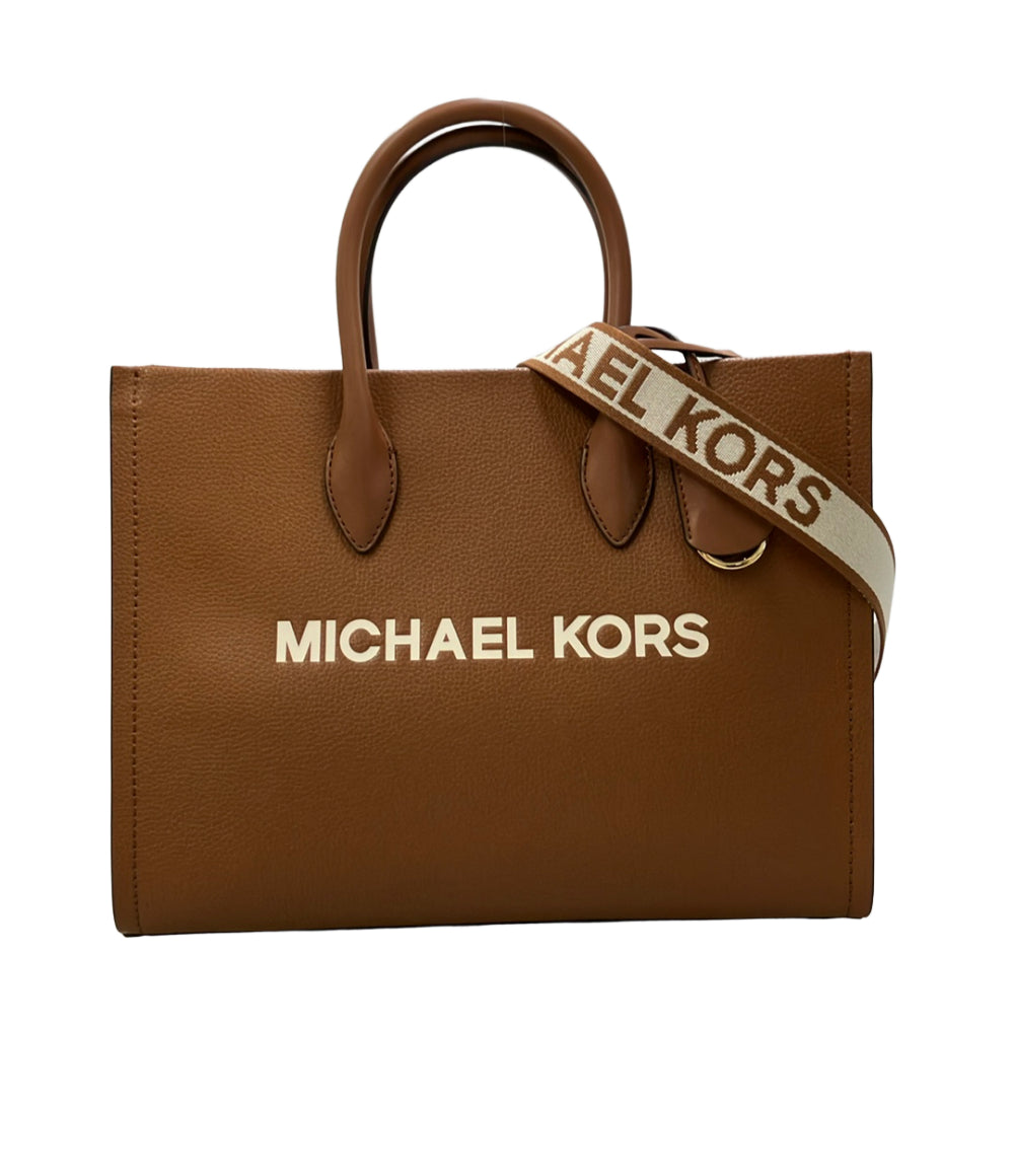 美品 MICHAEL KORS 2WAY トートバッグ ショルダーバッグ 斜め掛け ロゴ レディース マイケルコース