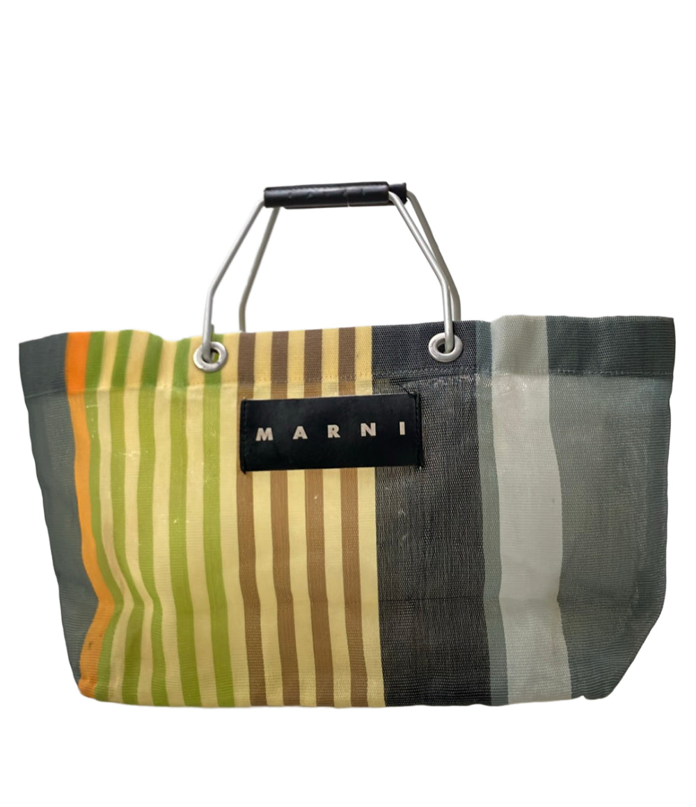 MARNI トートバッグ ストライプ レディース マルニ
