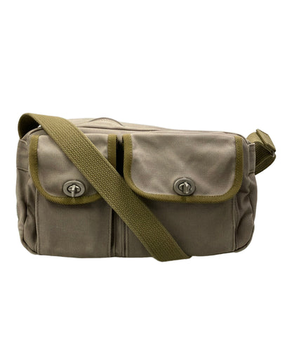 Ichizawa Sinzaburou Hanpu ショルダーバッグ 斜め掛け メンズ 一澤信三朗帆布