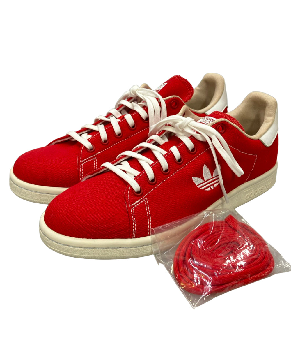 美品 adidas ローカットスニーカー スタンスミス スカーレット B37894 レディース SIZE 24.5 アディダス